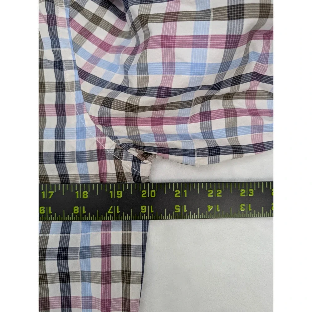 Banana Republic Camden Fit Mens S‎ Plaid Long Sleeve Button Down Shirt Cotton
